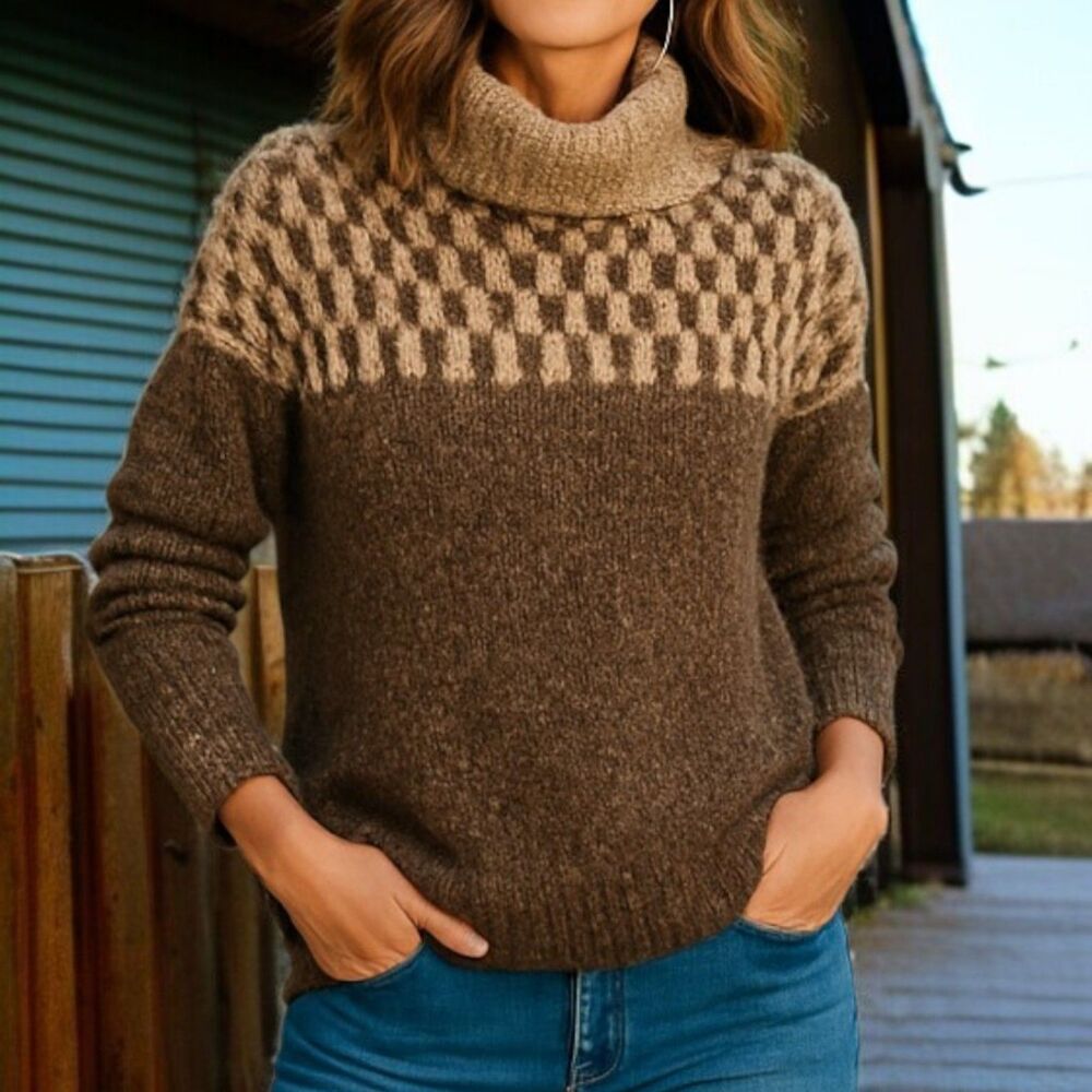 Veronica Beard Bia Turtleneck Sweater
